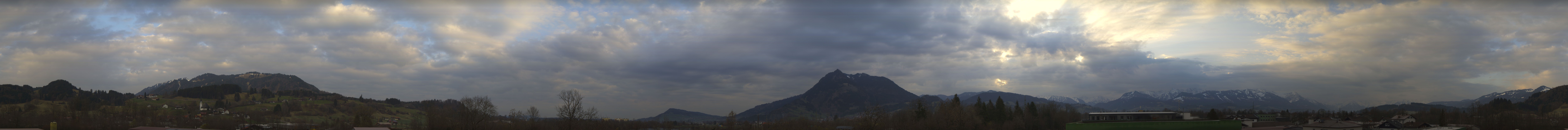 Archiv Foto Webcam Sonthofen: Bergpanorama