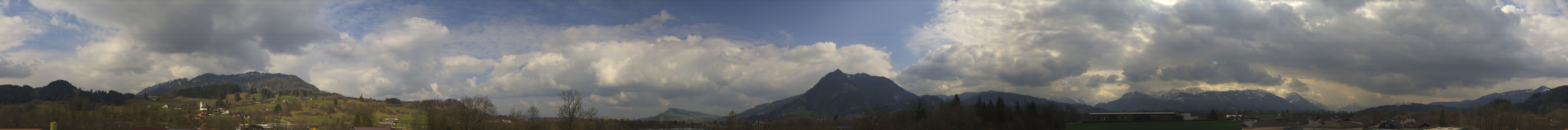 Archiv Foto Webcam Sonthofen: Bergpanorama