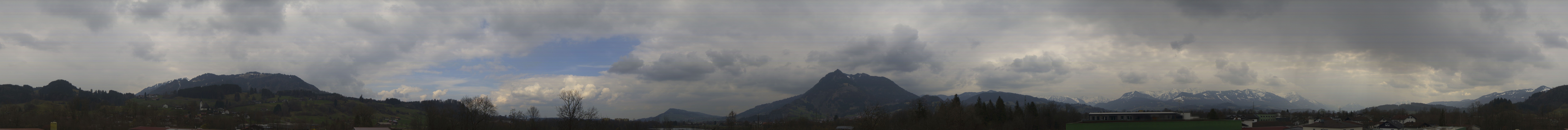 Archiv Foto Webcam Sonthofen: Bergpanorama