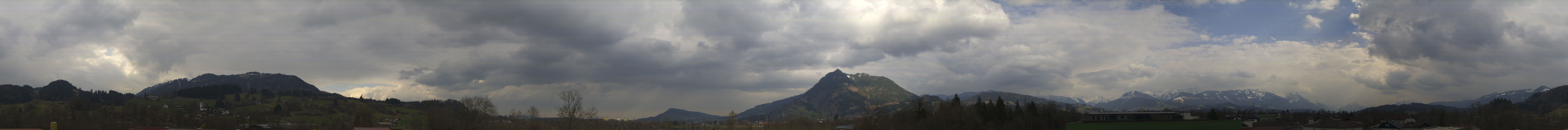 Archiv Foto Webcam Sonthofen: Bergpanorama
