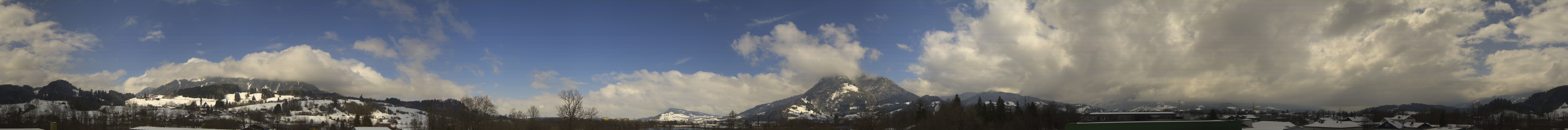 Archiv Foto Webcam Sonthofen: Bergpanorama