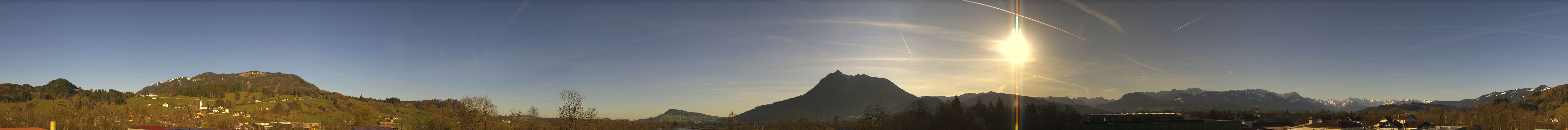 Archiv Foto Webcam Sonthofen: Bergpanorama