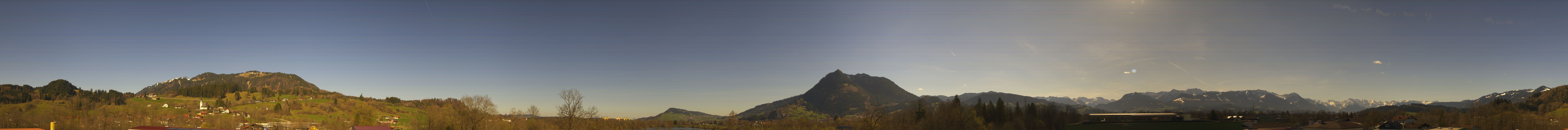 Archiv Foto Webcam Sonthofen: Bergpanorama