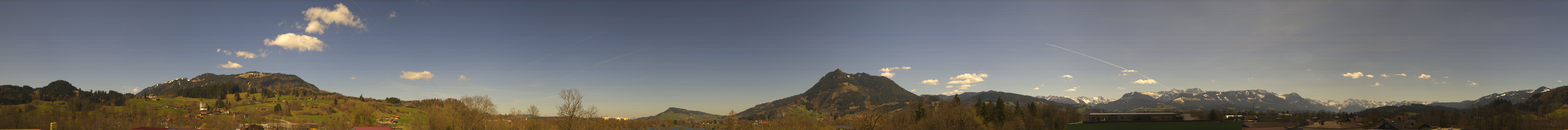 Archiv Foto Webcam Sonthofen: Bergpanorama