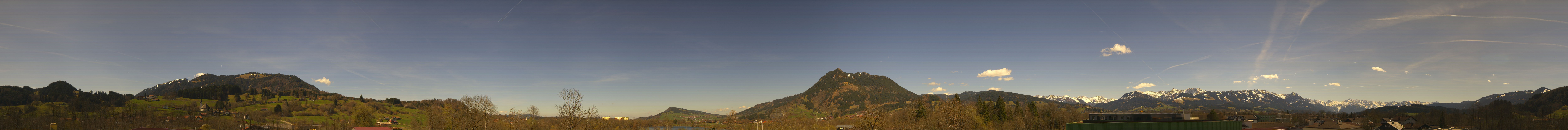 Archiv Foto Webcam Sonthofen: Bergpanorama