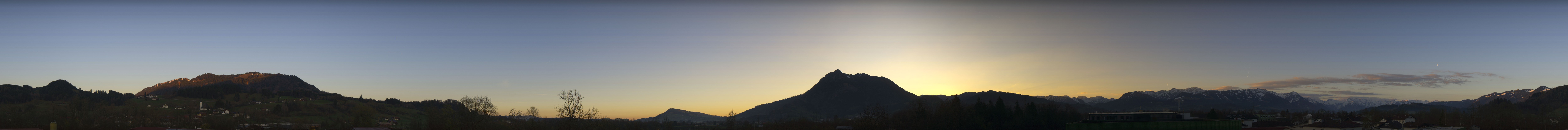 Archiv Foto Webcam Sonthofen: Bergpanorama