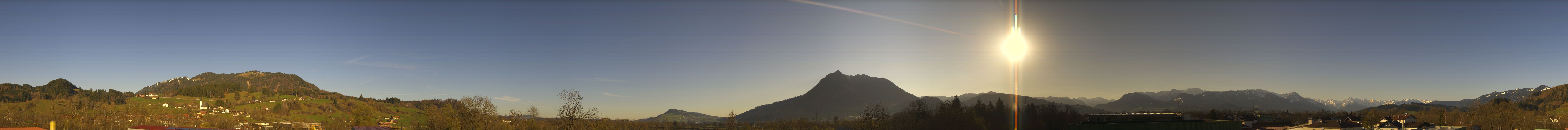 Archiv Foto Webcam Sonthofen: Bergpanorama