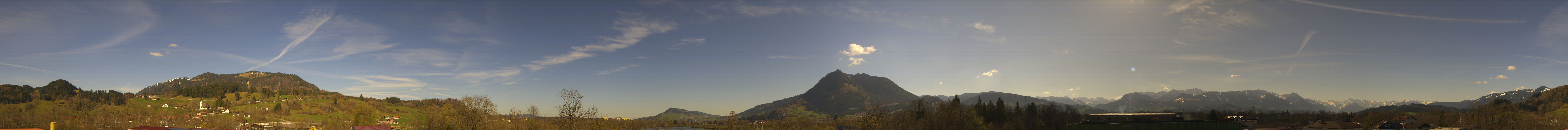 Archiv Foto Webcam Sonthofen: Bergpanorama