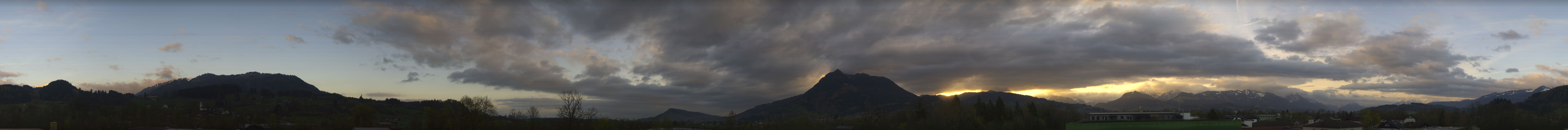 Archiv Foto Webcam Sonthofen: Bergpanorama