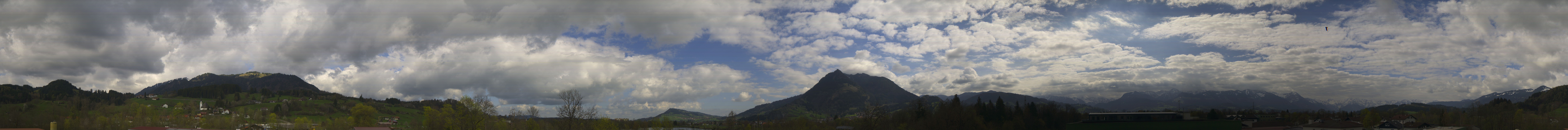 Archiv Foto Webcam Sonthofen: Bergpanorama