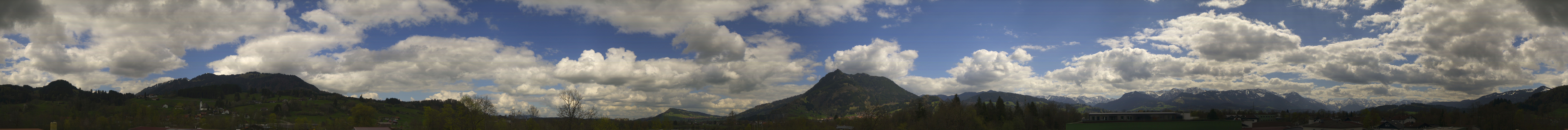 Archiv Foto Webcam Sonthofen: Bergpanorama