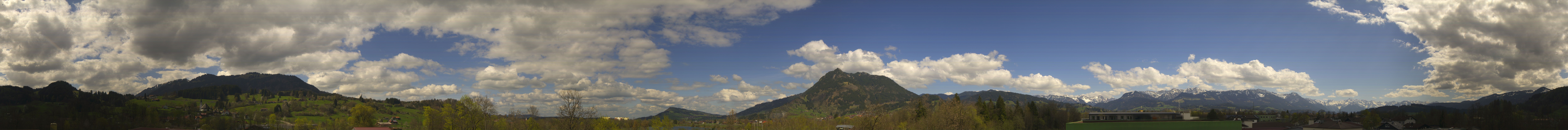 Archiv Foto Webcam Sonthofen: Bergpanorama