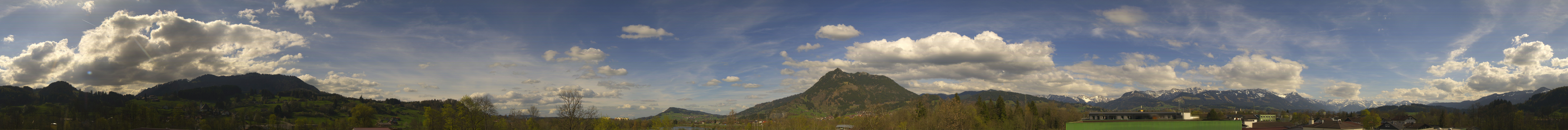 Archiv Foto Webcam Sonthofen: Bergpanorama