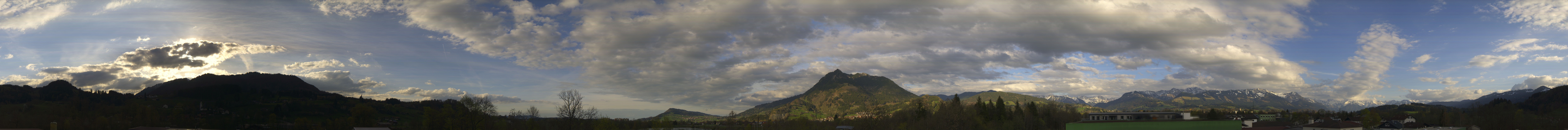 Archiv Foto Webcam Sonthofen: Bergpanorama