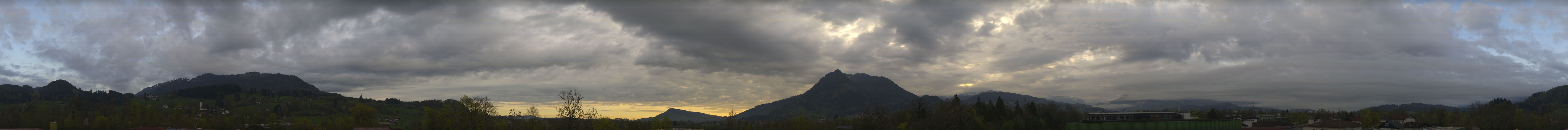 Archiv Foto Webcam Sonthofen: Bergpanorama