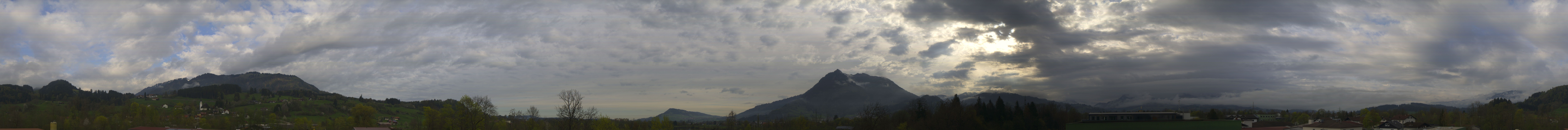 Archiv Foto Webcam Sonthofen: Bergpanorama