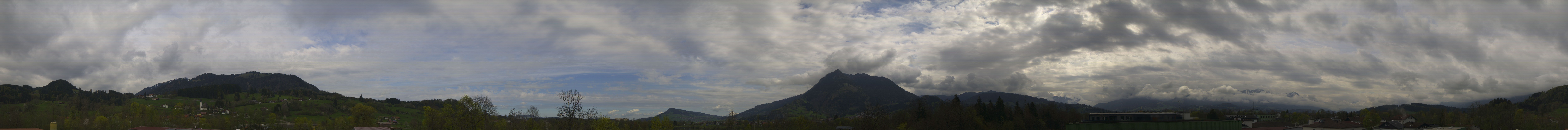 Archiv Foto Webcam Sonthofen: Bergpanorama