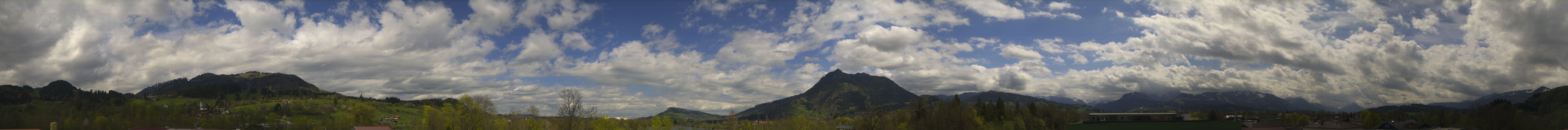 Archiv Foto Webcam Sonthofen: Bergpanorama