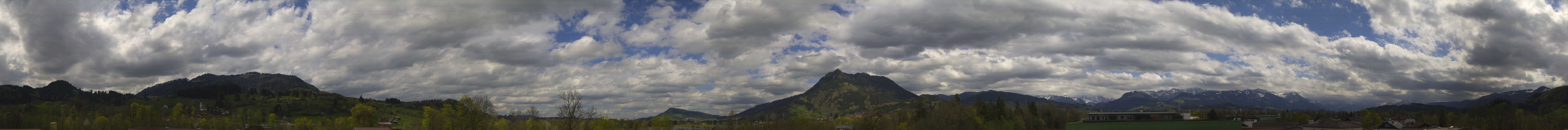 Archiv Foto Webcam Sonthofen: Bergpanorama