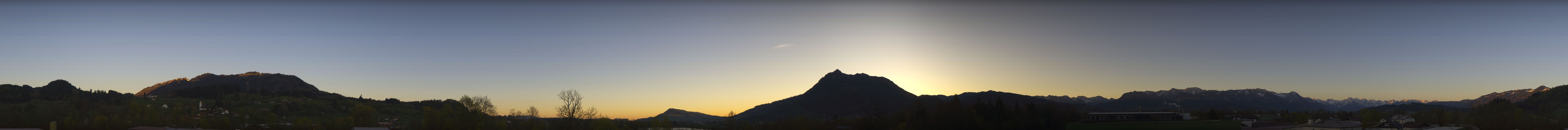 Archiv Foto Webcam Sonthofen: Bergpanorama