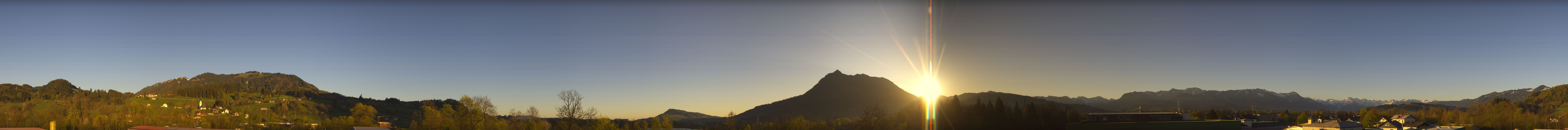 Archiv Foto Webcam Sonthofen: Bergpanorama