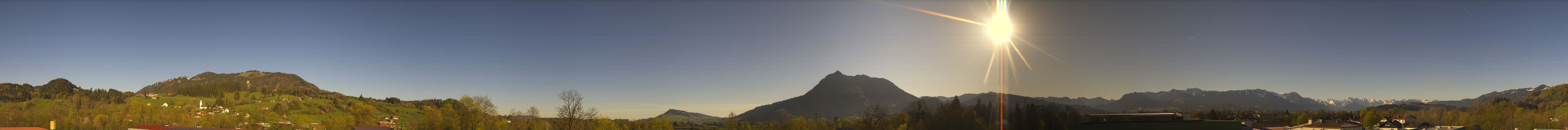 Archiv Foto Webcam Sonthofen: Bergpanorama