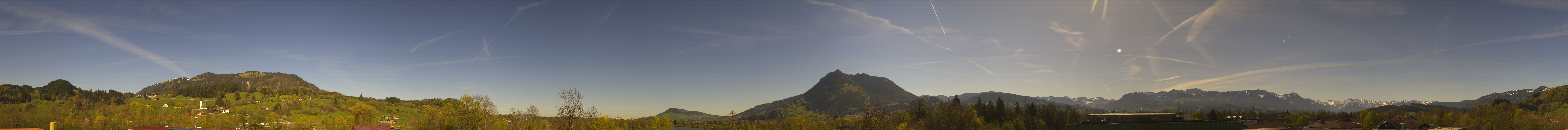 Archiv Foto Webcam Sonthofen: Bergpanorama