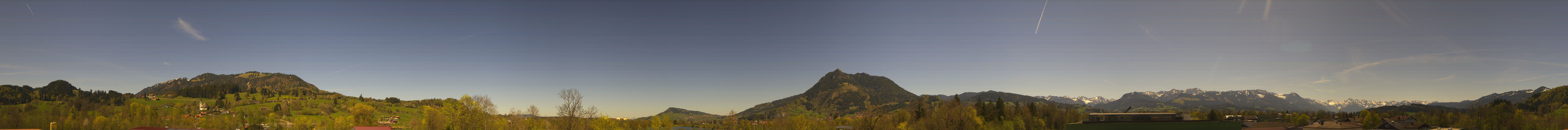 Archiv Foto Webcam Sonthofen: Bergpanorama