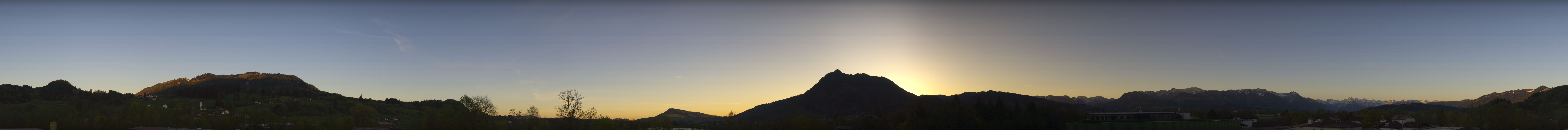 Archiv Foto Webcam Sonthofen: Bergpanorama