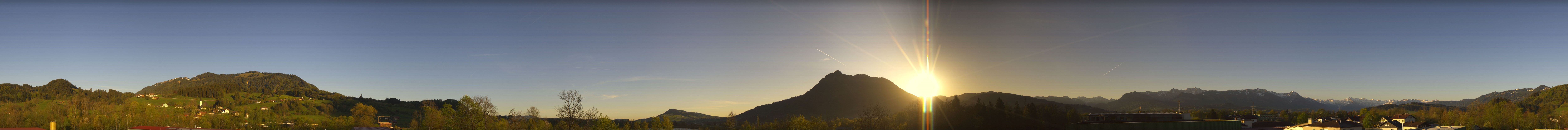 Archiv Foto Webcam Sonthofen: Bergpanorama