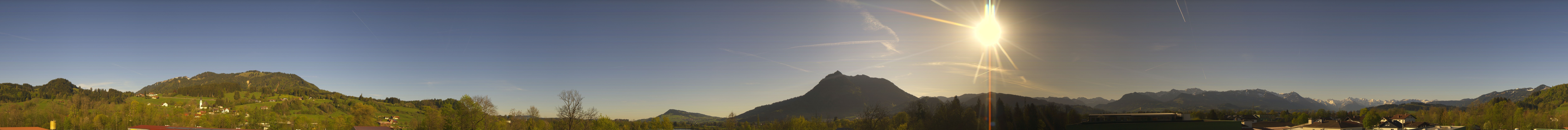 Archiv Foto Webcam Sonthofen: Bergpanorama