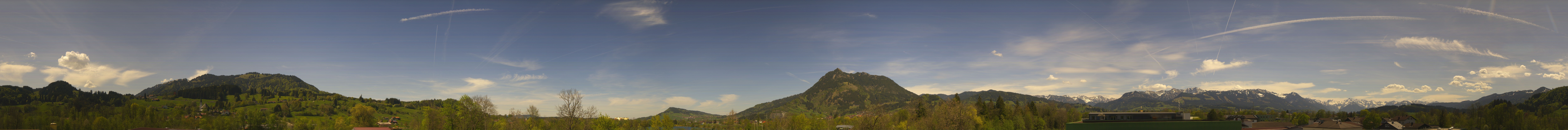 Archiv Foto Webcam Sonthofen: Bergpanorama
