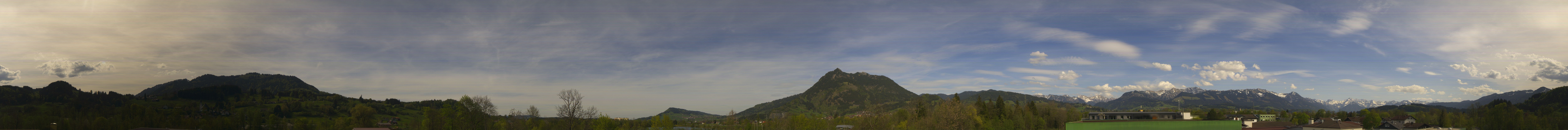 Archiv Foto Webcam Sonthofen: Bergpanorama