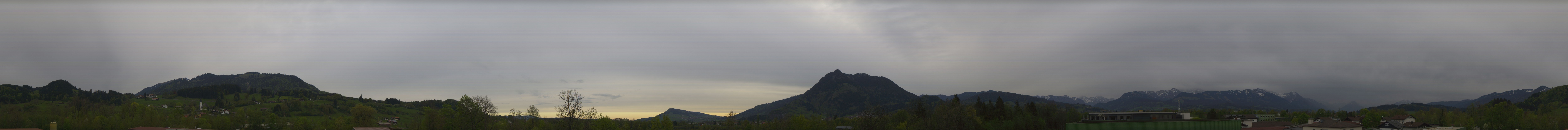 Archiv Foto Webcam Sonthofen: Bergpanorama