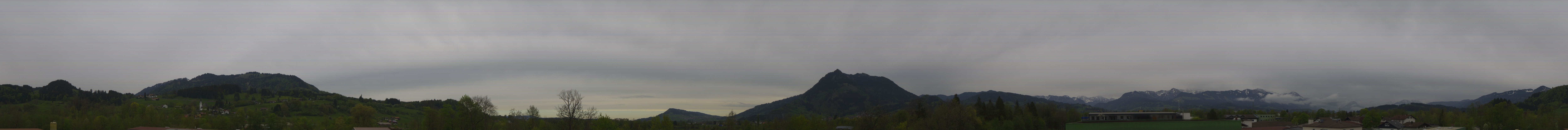 Archiv Foto Webcam Sonthofen: Bergpanorama