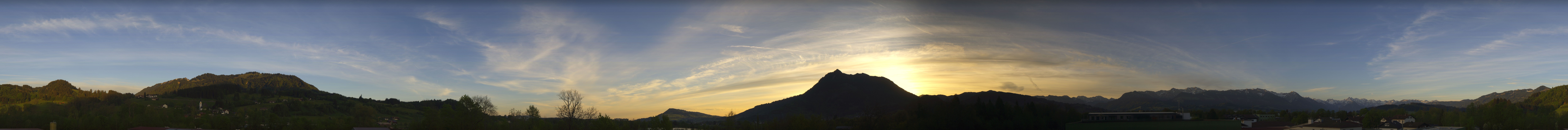 Archiv Foto Webcam Sonthofen: Bergpanorama