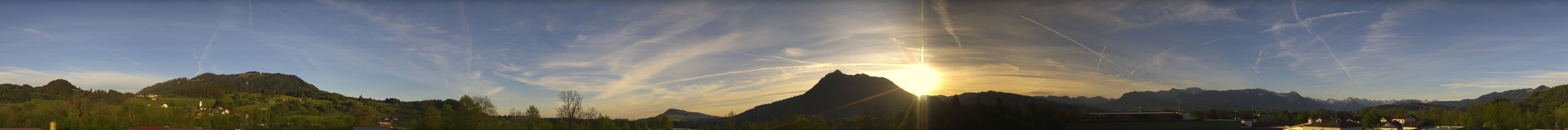 Archiv Foto Webcam Sonthofen: Bergpanorama