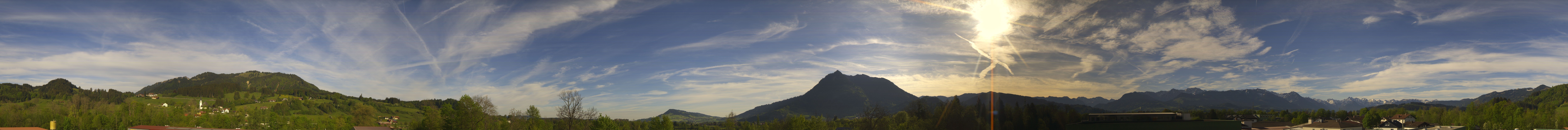 Archiv Foto Webcam Sonthofen: Bergpanorama