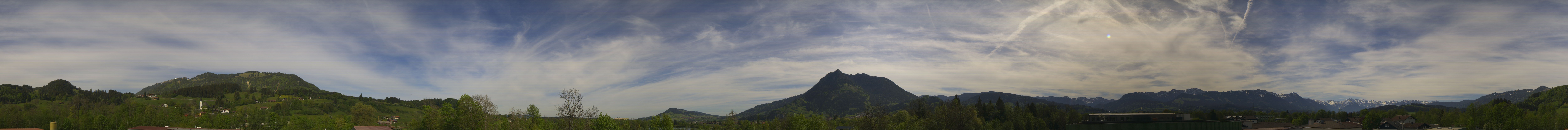 Archiv Foto Webcam Sonthofen: Bergpanorama