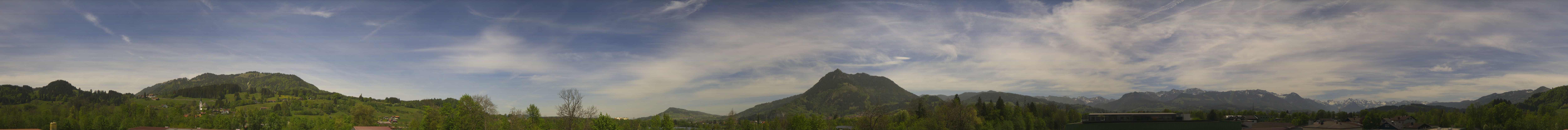 Archiv Foto Webcam Sonthofen: Bergpanorama