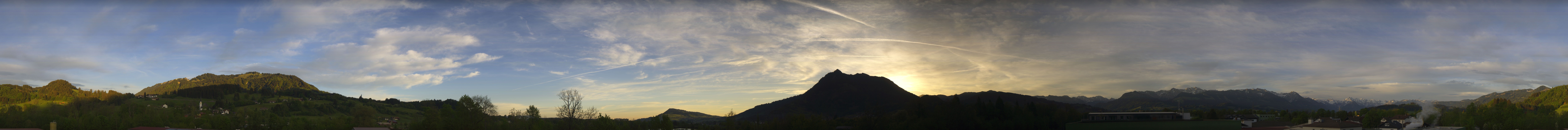 Archiv Foto Webcam Sonthofen: Bergpanorama
