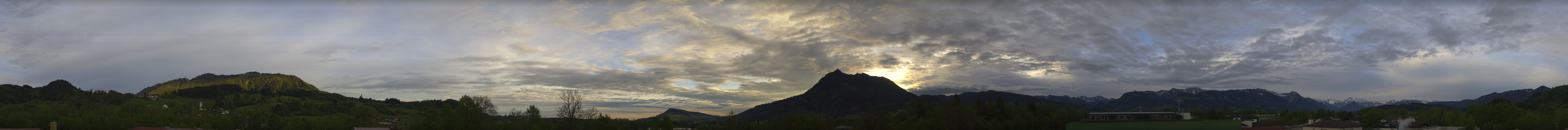 Archiv Foto Webcam Sonthofen: Bergpanorama