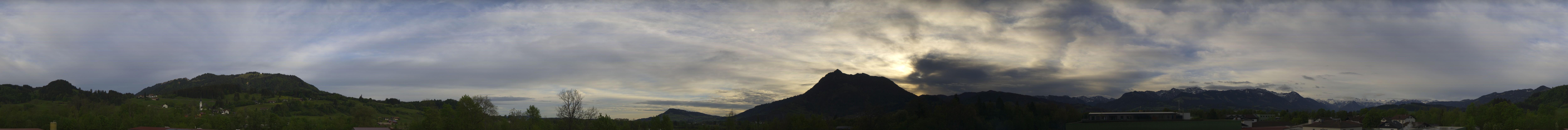 Archiv Foto Webcam Sonthofen: Bergpanorama