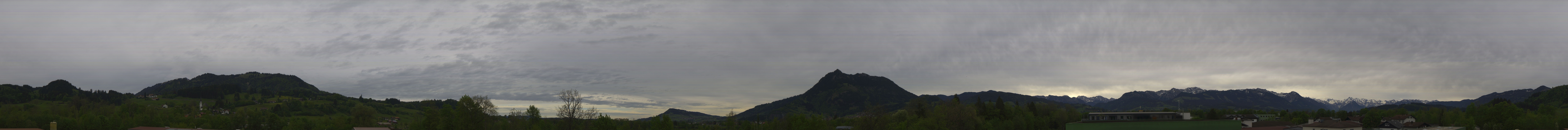 Archiv Foto Webcam Sonthofen: Bergpanorama
