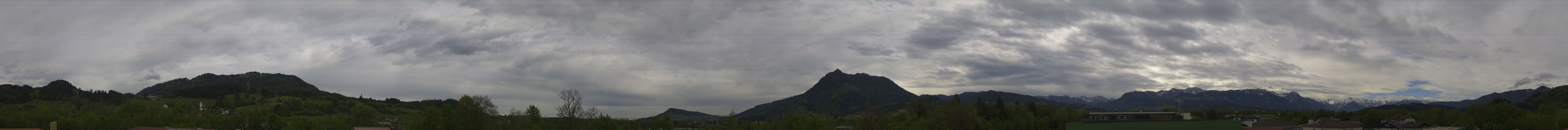 Archiv Foto Webcam Sonthofen: Bergpanorama