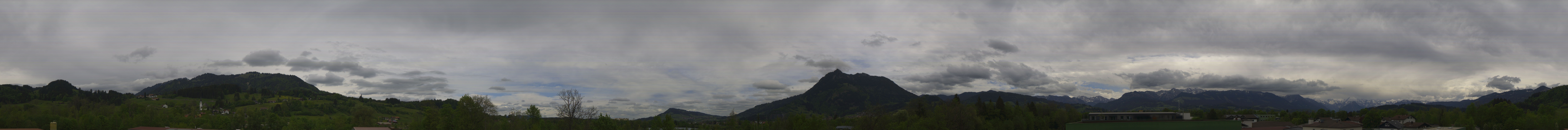 Archiv Foto Webcam Sonthofen: Bergpanorama