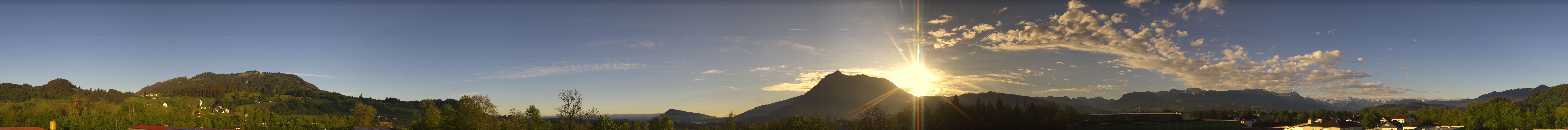 Archiv Foto Webcam Sonthofen: Bergpanorama