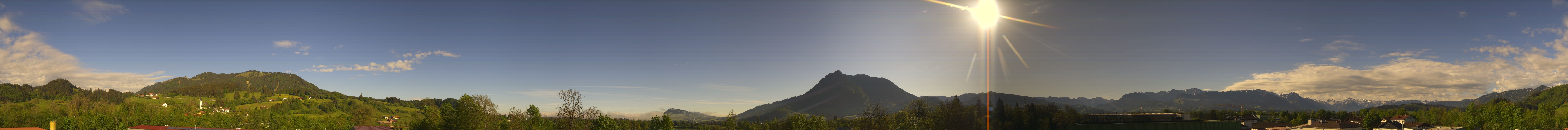 Archiv Foto Webcam Sonthofen: Bergpanorama