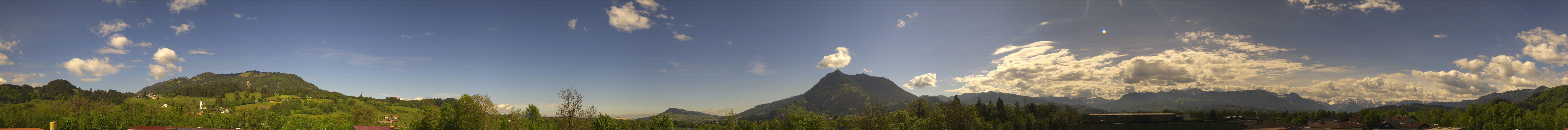 Archiv Foto Webcam Sonthofen: Bergpanorama
