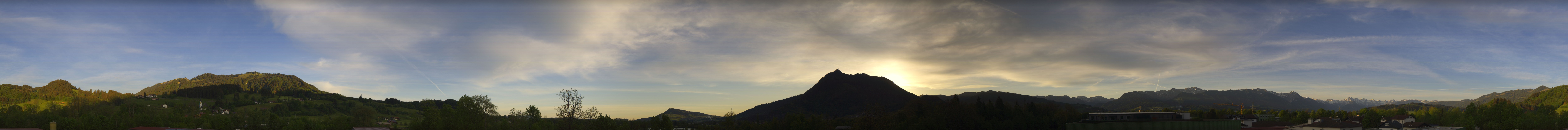 Archiv Foto Webcam Sonthofen: Bergpanorama